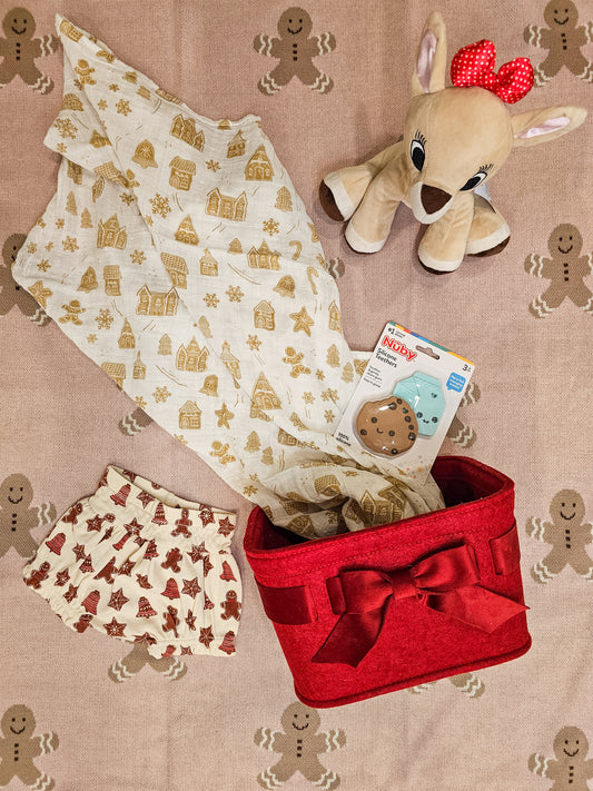 Baby Basket - Gingerbread