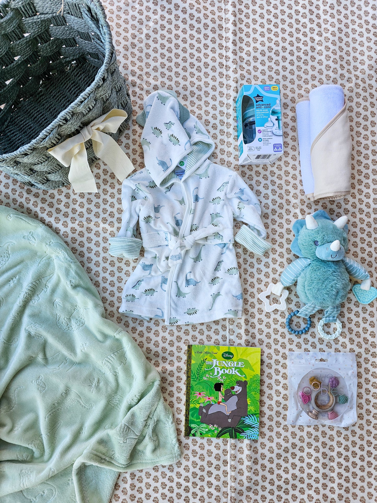 Baby Basket - Dinosaur